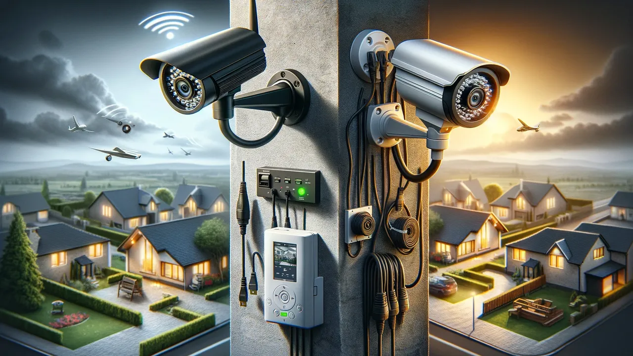 Pilihan Terbaik untuk CCTV Nirkabel atau Kabel